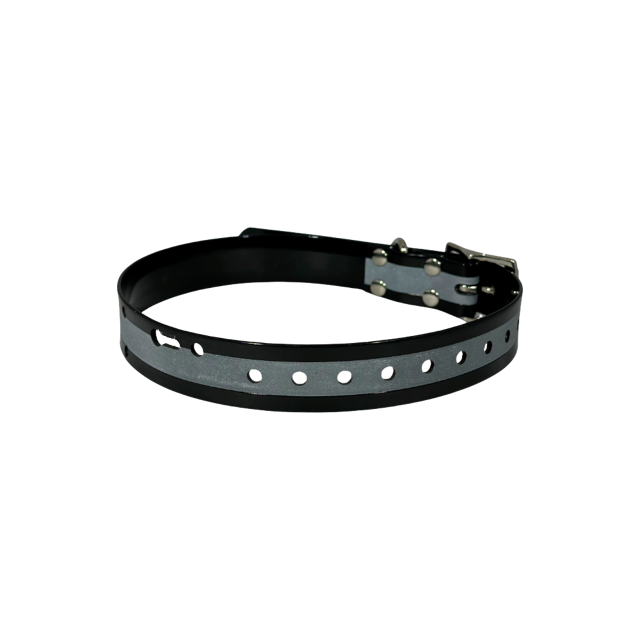 Black reflex collar suitable for Tracker Supra, G1000, G10i and G500