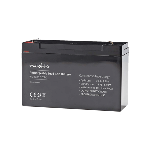 Picture of Rechargeable lead-acid battery 6V